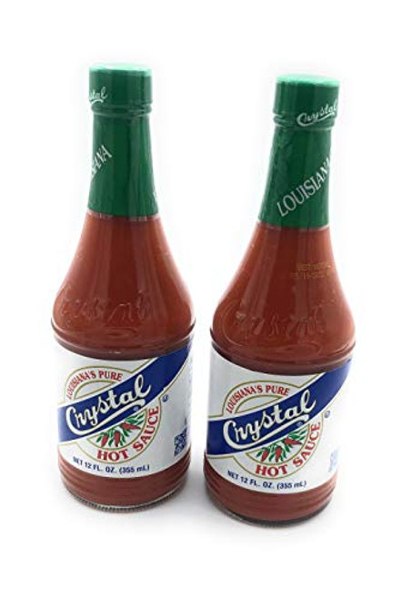 Crystal Louisianas Pure Hot Sauce 12 fl oz Pack of 2