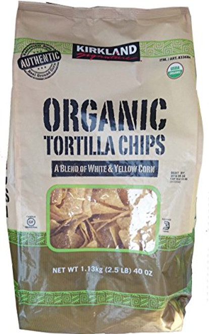 Kirkland Organic Tortilla Chips 113 kg 25 lbs Kirkland Organic Tortilla Chips 113 kg 25 lbs