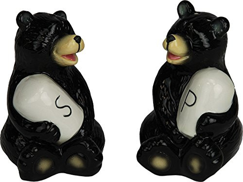 Rivers Edge Bears Salt  Pepper Set