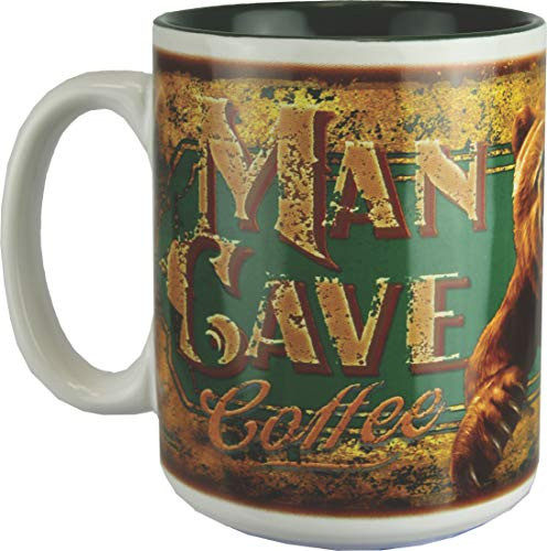 Rivers Edge Products 16 oz Mug  Bear Man Cave