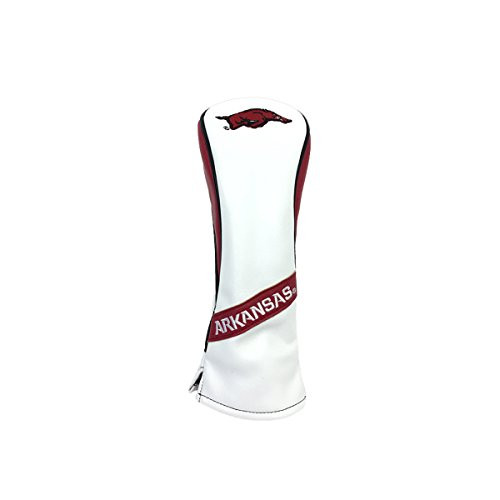 PRG Americas NCAA Arkansas Razorbacks Leatherette Rescue Wood Cover White