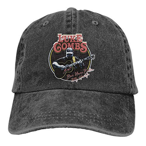 Julie Lee Luke Combs Adult Baseball Cap Fashion Cotton Adjustable Baseball Cap Trucker Hat Casquette Hat Cool Baseball Basic Caps Black