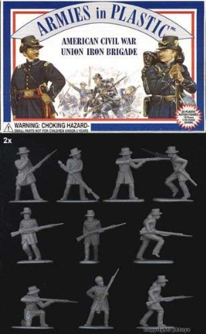 Armies in Plastic American Civil War Union Iron Brigade 20 132