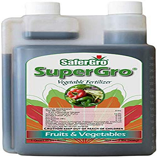 Safer Gro 711061GAL SuperGro Plant Fertilizer Clear