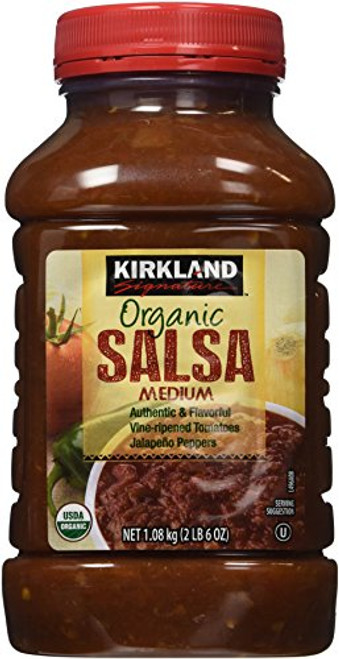 Kirkland Signature Organic Salsa Medium 108 kg Pack of 2 Kirkland Signature Organic Salsa Medium 108 kg Pack of 2