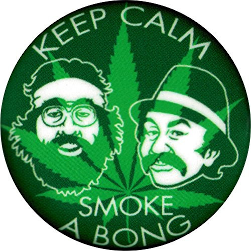 Cheech and Chong  Keep Calm  Pinback Button 125