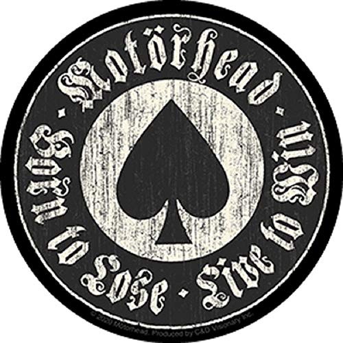 CD Visionary Motorhead Live to Win Sticker Multi Color