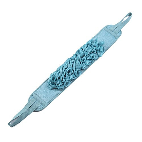 ARTRA Exfoliating Shower Scrubber Bath Sponges Back Scrubber Polycot Blend Fabric Blue
