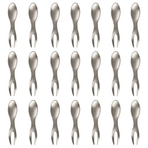 Corn Holders Set of 21 Stainless Steel Corn on The Cob Skewers for BBQ Sweetcorn Holders Home Cooking Fork