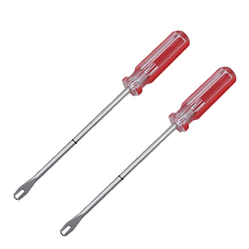 ROSNEK 2PCS Tack Puller Staple Nails Rivet Tack Lifter Remover Screwdriver Tool