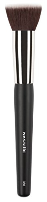 Nastelle Cream and Liquid Foundation Flat Top Kabuki  Makeup Brush for Foundation and Mineral Powders Blending  Cream  Liquid Foundation Brush with Ultra Plush Custom Cut Synthetic Bristles