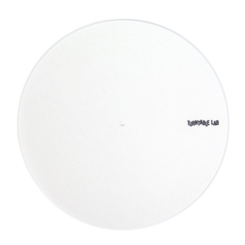 Turntable Lab Pro Thin Slipmats Technics Style  White Single