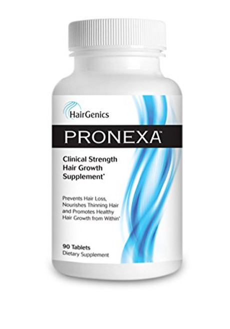 Pronexa by Hairgenics Hair Growth Supplement Prevents Hair Loss and Thinning Nourishes Hair and Helps Regrow Hair with Biotin and Natural DHT Blockers Pronexa by Hairgenics Hair Growth Supplement Prevents Hair Loss and Thinning Nourishes Hair and Helps Regrow Hair with Biotin and Natural DHT Blockers
