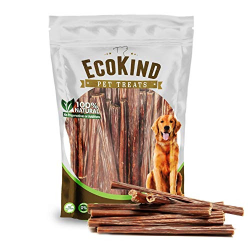 EcoKind Pet Treats Gullet Sticks  6 Beef Dog Chews  Promote Joint  Dental Health  Farm Raised Odorless  Fully Digestible Dog Treats for All Small Medium  Large Dogs 30 Sticks