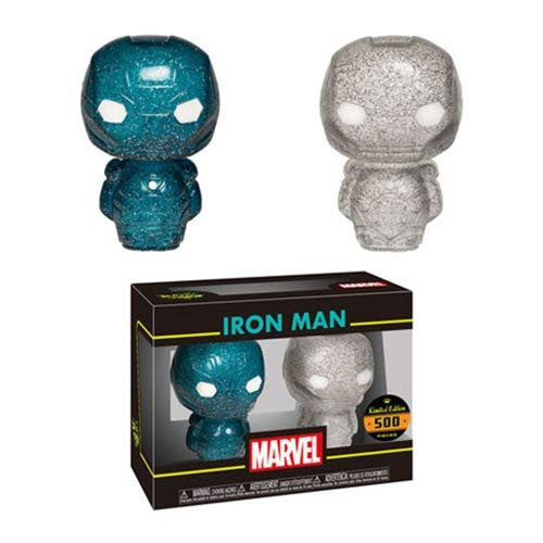 Funkos Marvel Hikari XS Iron Man Blue Silver Figure Set