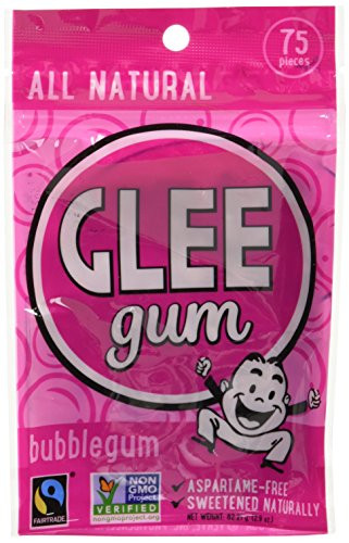 Glee Gum Bubblegum Flavor Pouch 29 Ounce 75 PiecesPackaging may vary