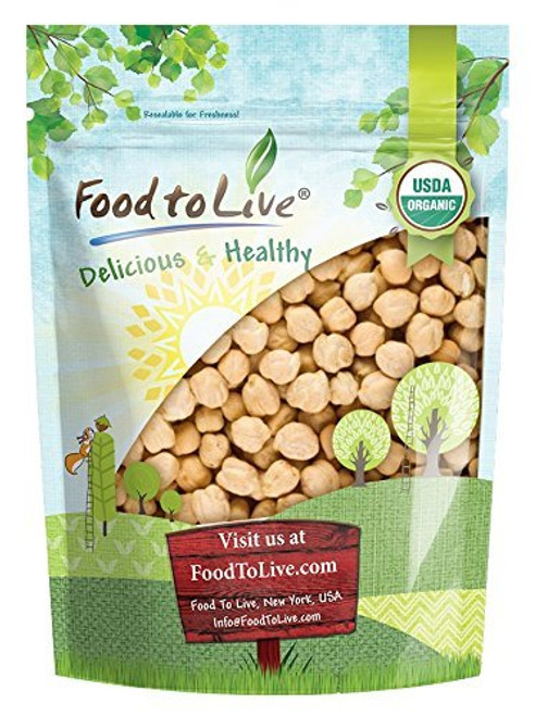 Organic Garbanzo Beans Dried Chickpeas by by Food to Live NonGMO Kosher Raw Sproutable Bulk 1 Pound Organic Garbanzo Beans Dried Chickpeas by by Food to Live NonGMO Kosher Raw Sproutable Bulk 1 Pound