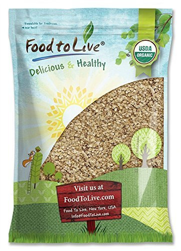 Organic Rolled Oats 10 Pounds  OldFashioned 100 Whole Grain NonGMO Kosher Bulk Product of the USA