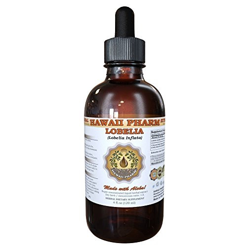 Lobelia Liquid Extract Organic Lobelia Lobelia Inflata Tincture 2 oz