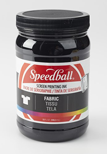 Speedball Fabric Screen Printing Ink 32Ounce Black