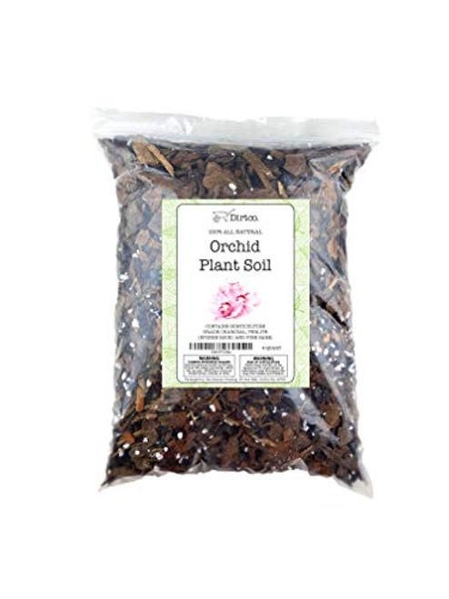 Orchid Potting Mix Hand Blended All Natural Potting Soil Media for Orchid Plants Fast Draining Healthy Media for Planting or Orchid Repotting 4qts