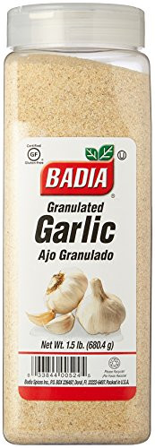 Badia Garlic Granulated 15 lbs Pack of 2