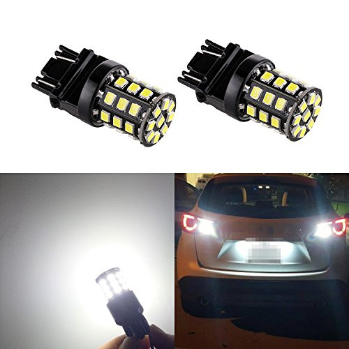XSPEED 3156 3157 3056 3057 Super Bright 33pcs 2835 Chips LED Bulbs Xenon White 6000k For Reverse Backup Lights