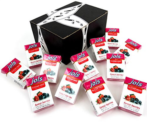 Jols Sugar Free Forest Berries Pastilles 088 oz Packets Pack of 12