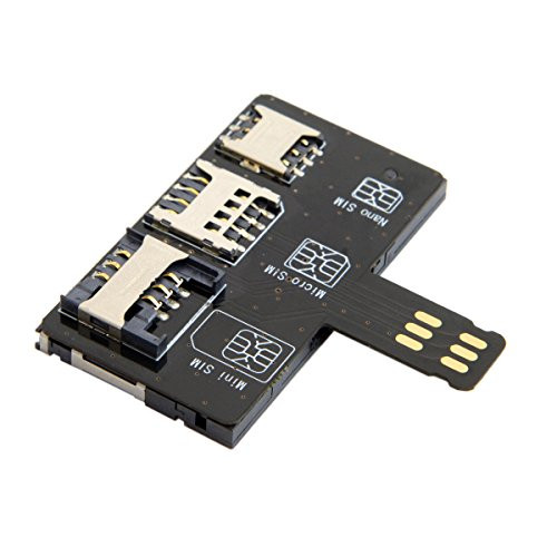 Cablecc SIM Activation Tools Card Converter to Smartcard IC Card Extension for Standard Micro SIM Card and Nano SIM Card Adapter Kit