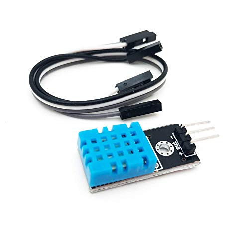 Ardest DHT11 Temperature and Humidity Sensor Module with Cable for Arduino Uno Raspberry Pi 2 3 3B RPi3 ESP12E