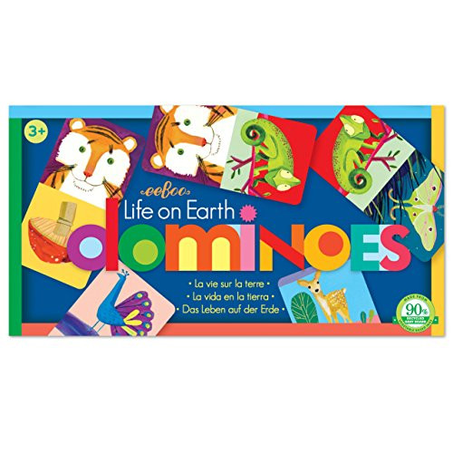 eeBoo Pre-School Life On Earth Dominoes, 1 EA