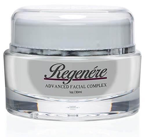 Regenere Advanced Facial Complex Clinically Proven Skincare Technology Face Firming Peptides AntiAging Skincare Formula Diminish Wrinkles and Fine Lines