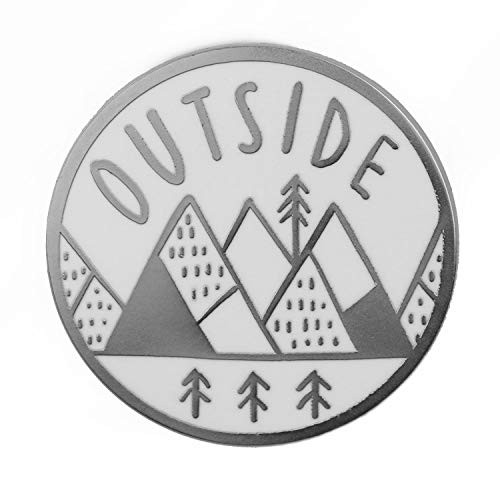 BADGE BOMB Outside Enamel Pin