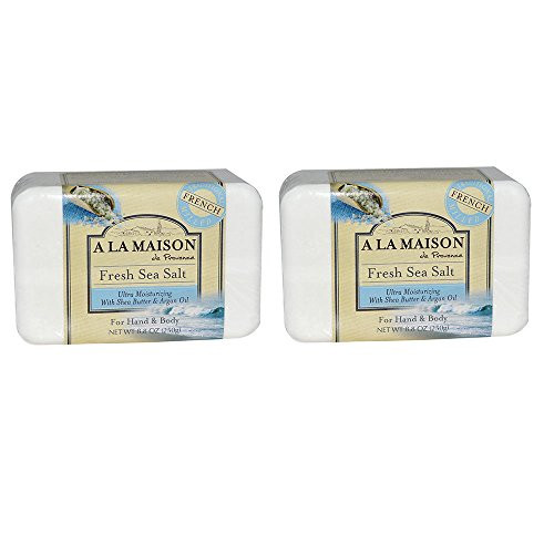 A La Maison de Provence Fresh Sea Salt Hand and Body Soap Pack of 2 With Coconut Oil Argan Oil and Shea butter 88 oz Each A La Maison de Provence Fresh Sea Salt Hand and Body Soap Pack of 2 With Coconut Oil Argan Oil and Shea butter 88 oz Each