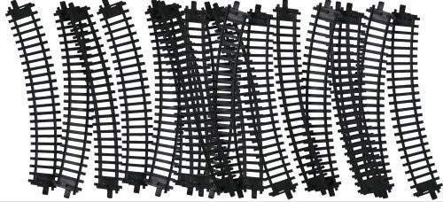 WowToyz Classic Train Track - 20 Pieces Curved