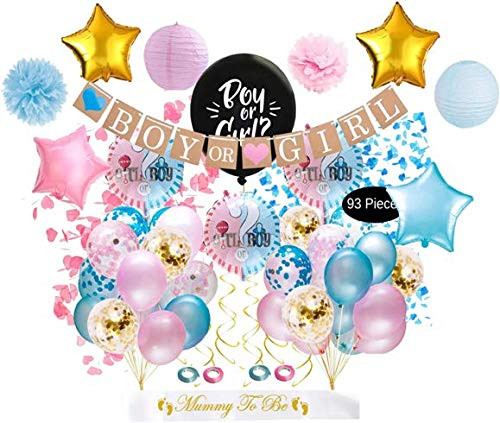 Gender Reveal Party Supplies 36 Inch Reveal Balloon Boy or Girl Banner Baby Shower Decorations Foil and Boy Or Girl Balloons What Will It Bee Gender Reveal Gender Reveal Items and Ideas Gender Reveal Party Supplies 36 Inch Reveal Balloon Boy or Girl Banner Baby Shower Decorations Foil and Boy Or Girl Balloons What Will It Bee Gender Reveal Gender Reveal Items and Ideas