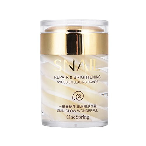 Snail Nourishing Cream Moisturizing Skin Care Face Antiaging Wrinkles Spot Dark Circles Removal Cream