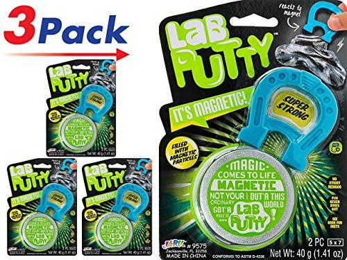 JA-RU Lab Putty (Pack of 3) Sensitive & Bouncing Item #9575-3