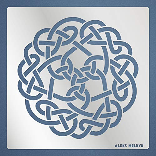 Aleks Melnyk #105 Metal StencilCeltic KnotWicca Irish Stencil 1 ...
