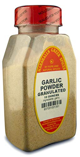 Marshalls Creek Spices Granulated Garlic Powder Seasoning New Size 10 Ounce 