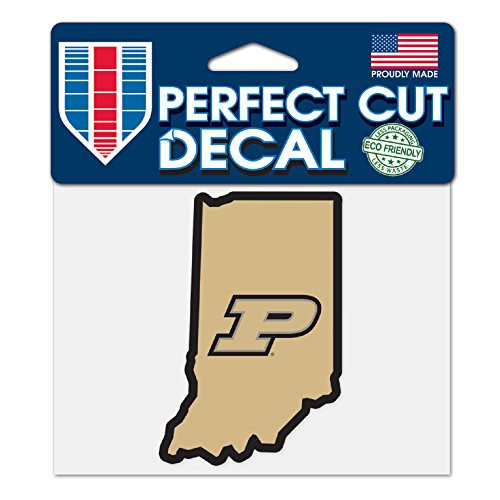 WinCraft Purdue Boilermakers NCAA 4x5 Perfect Cut State Decal