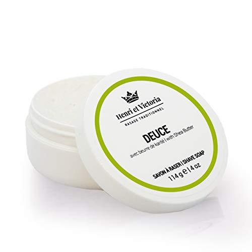 Deuce Shaving Soap Fragrance  Canadian Made by Skilled Artisans  Ultra Glide Cushioning Easy Lather Moisturizing  Chic and Subtle Scent  114 g 4 oz
