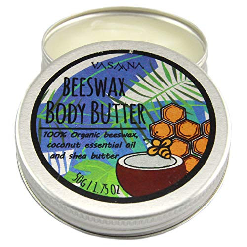 Vasaana Natural Beeswax Coconut Oil and Shea Body Butter Vasaana Natural Beeswax Coconut Oil and Shea Body Butter