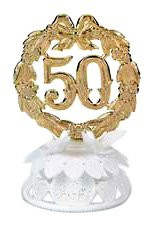 Wilton 50th Anniversary Petite Topper
