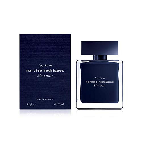 Narciso Rodriguez Him Bleu Noir Eau de Toilette Spray for Men 33 Ounce Narciso Rodriguez Him Bleu Noir Eau de Toilette Spray for Men 33 Ounce