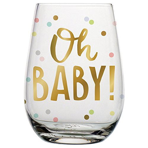 Oh Baby - 20oz Stemless Wine Glass