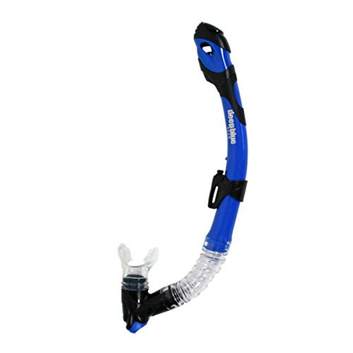 Deep Blue Gear Ultra Dry 2 Snorkel Blue