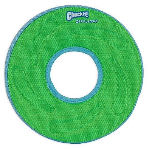 Chuckit Zipflight Amphibious Flying Ring  Assorted Small  6 in Diameter 4 Pack