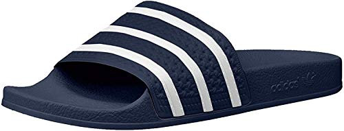 adidas Adilette Slides Mens Blue Size 8