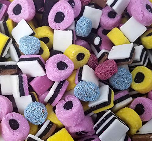 Licorice Allsorts Mix Assorted Flavors Candy Bulk Pack 2 Lbs